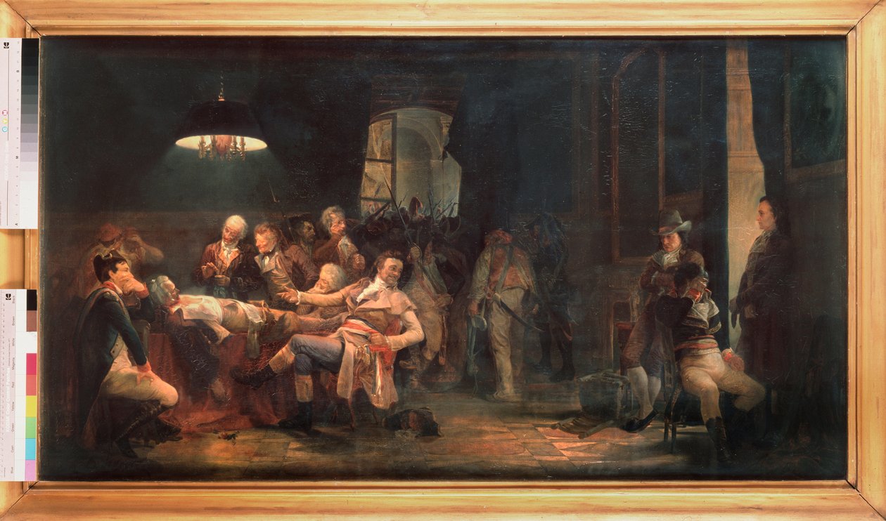 9 Thermidor II. yılın gecesi (27 Temmuz by Valeri Ivanovich Jacobi
