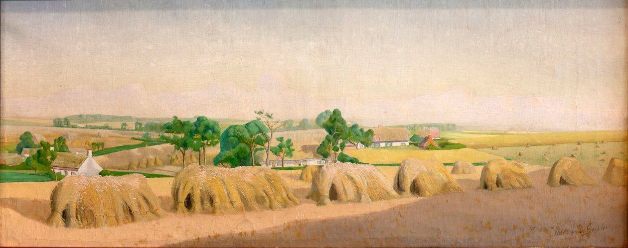 Ingooigem'de Manzara by Valerius de Saedeleer