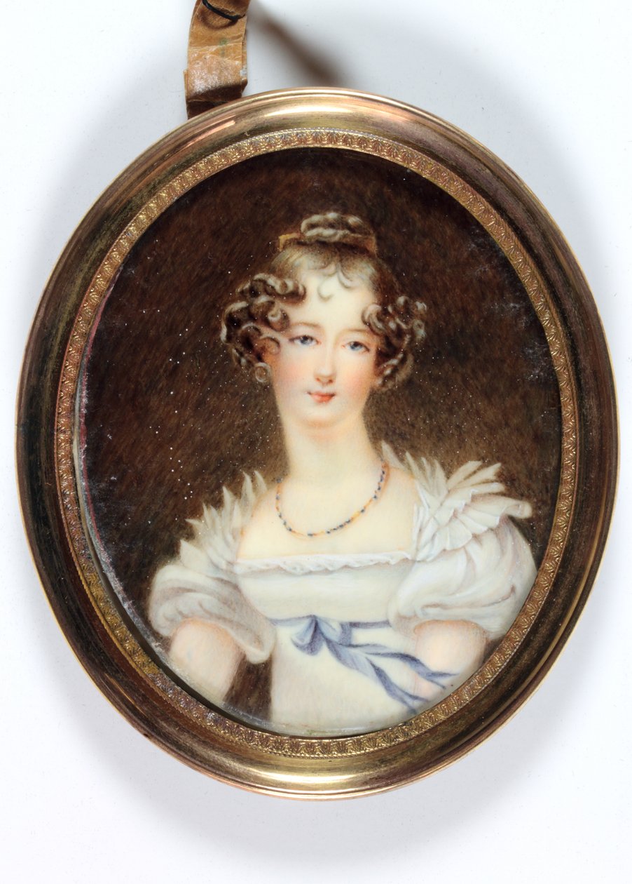 Leydi Charlotte Cavendish Bentinck (emaye) by Vanacker (manner of)