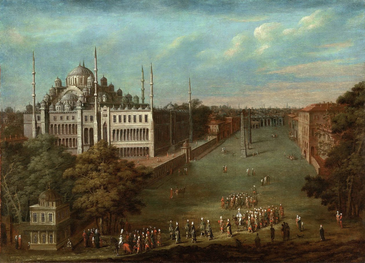 Sultan Ahmed Camii ile Hipodrom Meydanı