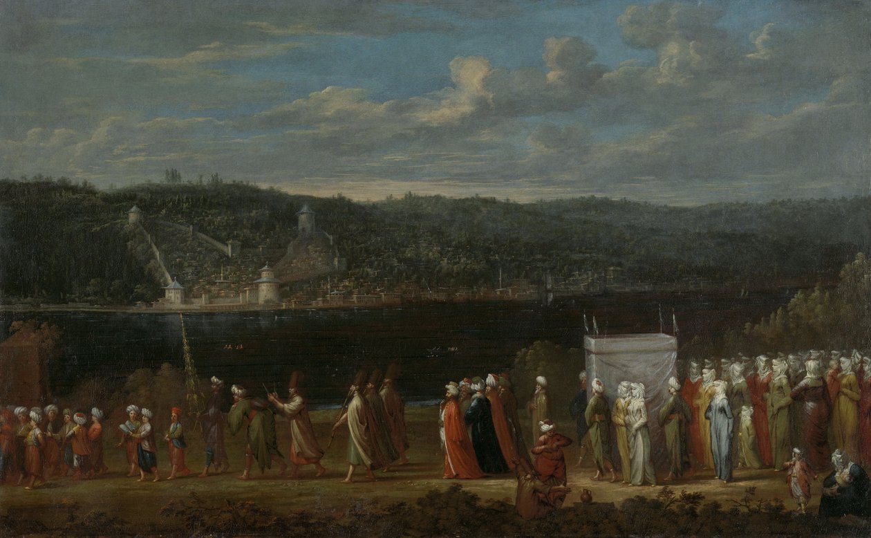 Türk düğünü, 1789 by Vanmour