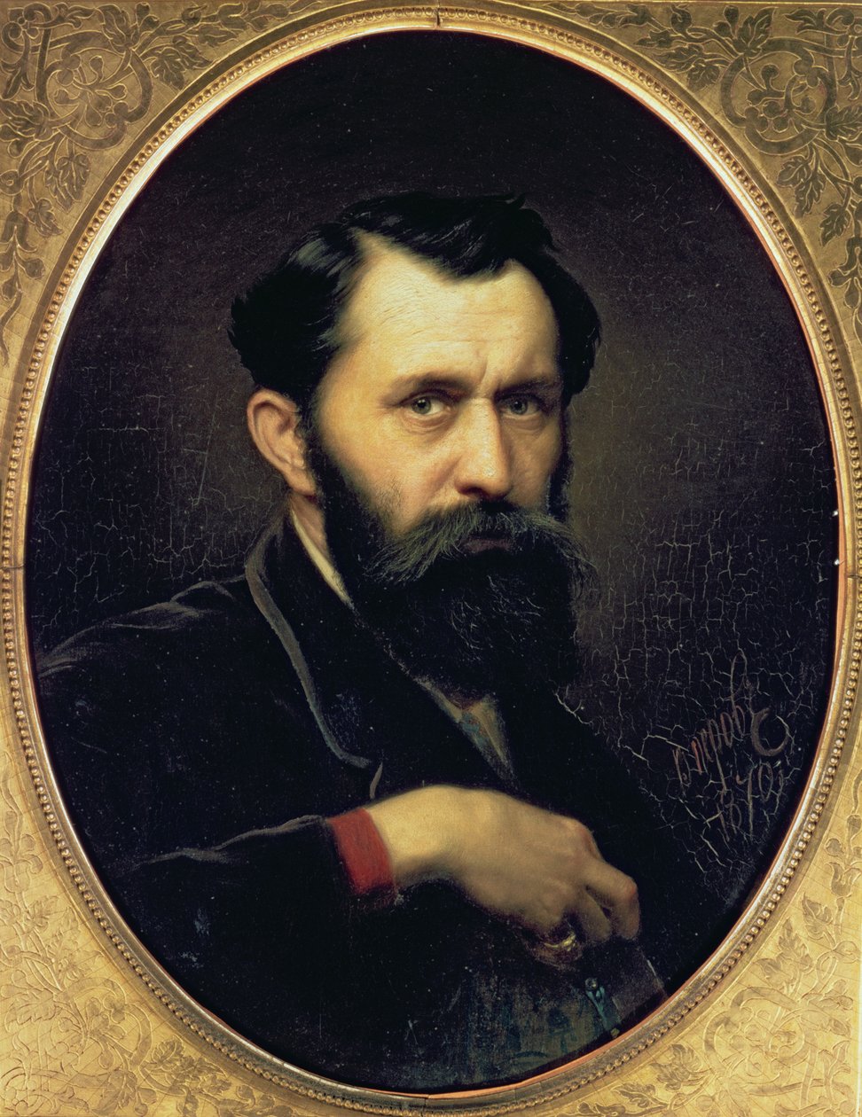 Otoportre, 1870 by Vasili Grigorevich Perov
