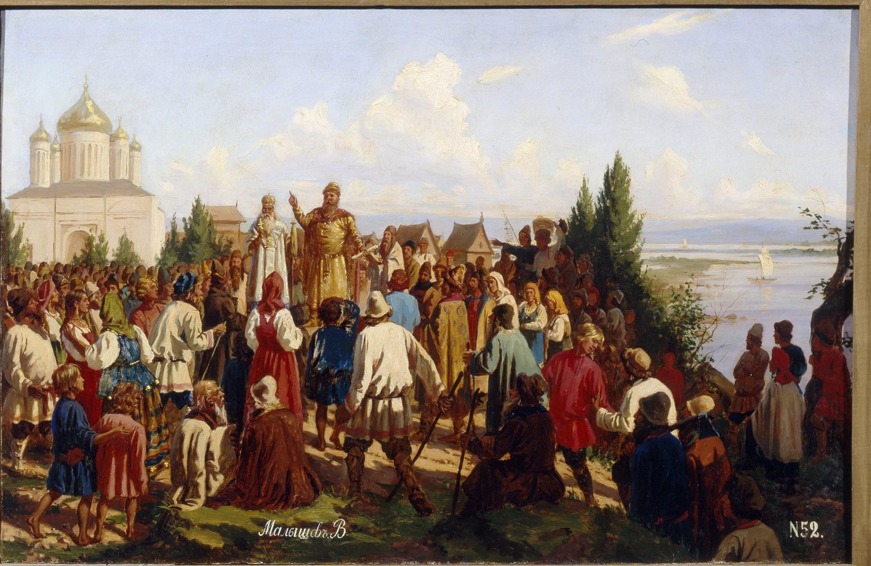 Novgorod ve Kiev Büyük Prensi, Bilge (978-1054) olarak bilinen Yaroslav I Vladimirovich, 1019