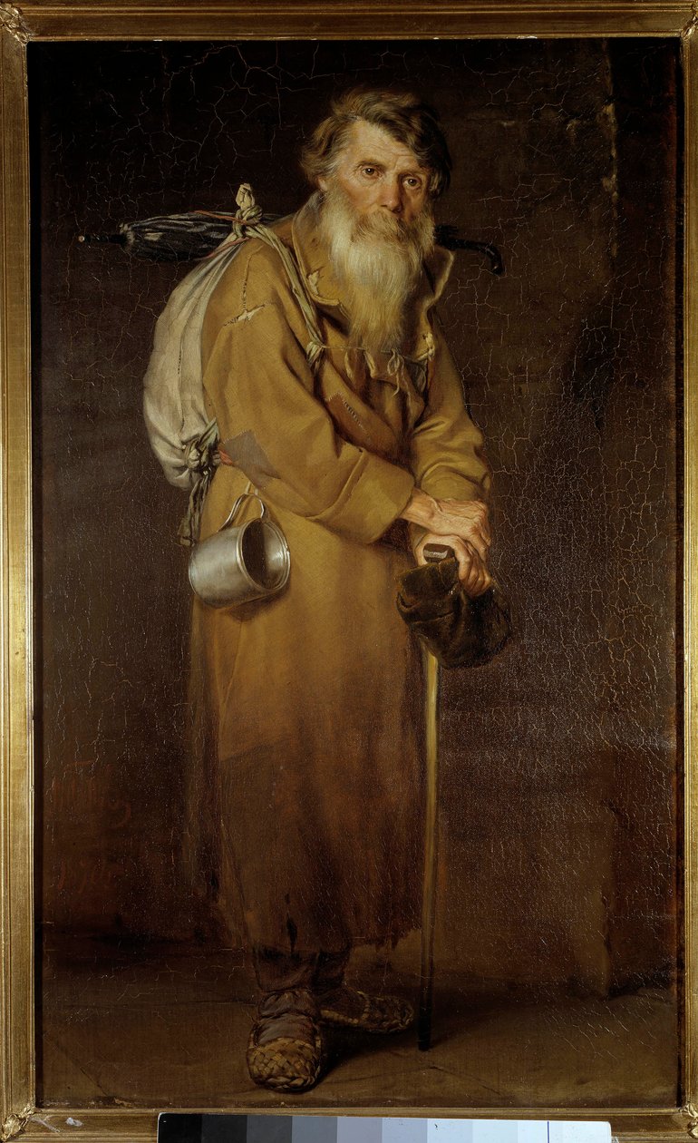 serseri. Vasili (Vasili) Perov'un (1833-1882) tablosu by Vasili Grigorevich Perov