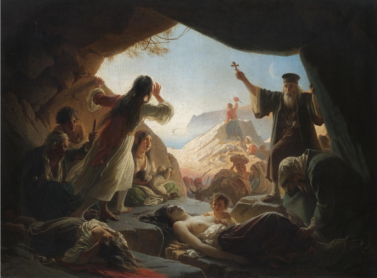1862 Zeytun İsyanı by Vasili Grigorievich Khudyakov