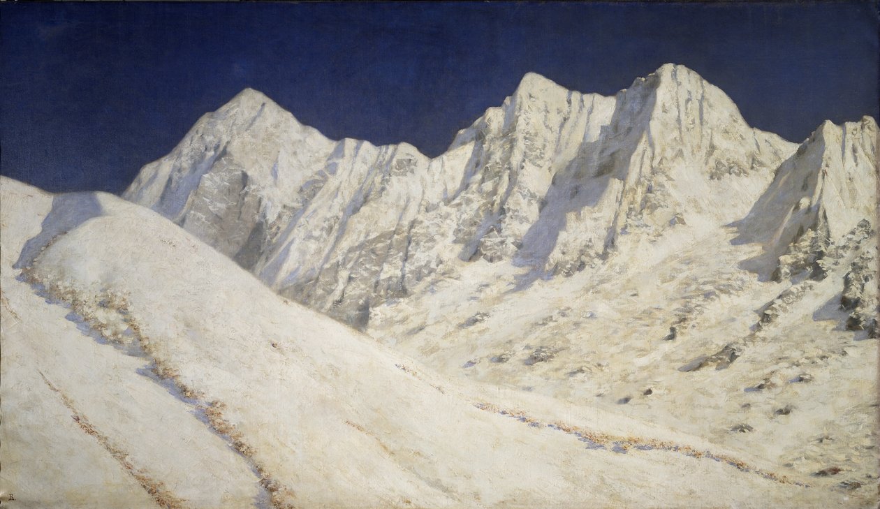 Hindistan. Himalayalarda Kar, 1874-1876 by Vasili Vasilievich Vereshchagin