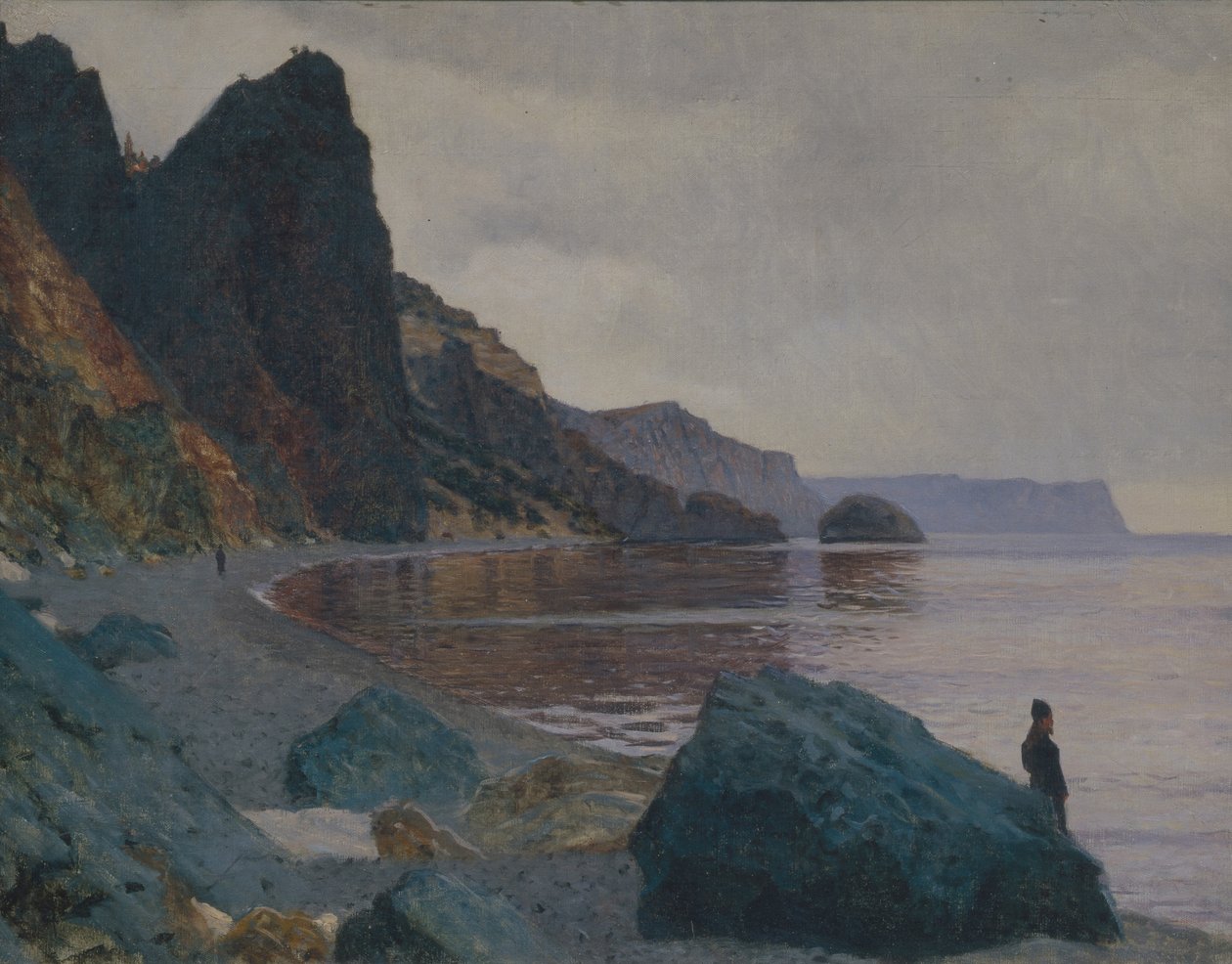 George Manastırı yakınında. Kırım by Vasili Vasilievich Vereshchagin
