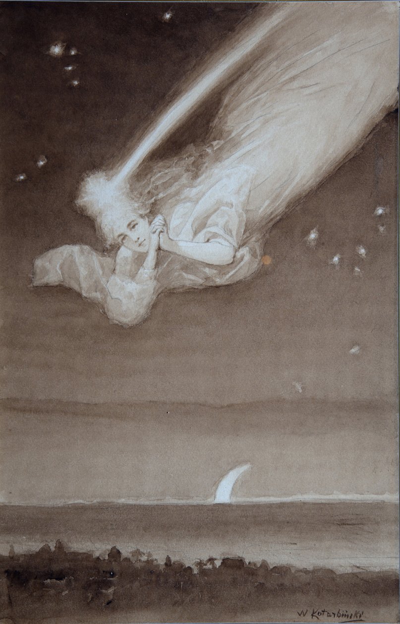 Kayan Yıldız, 1910'lar by Vasilii Kotarbinsky