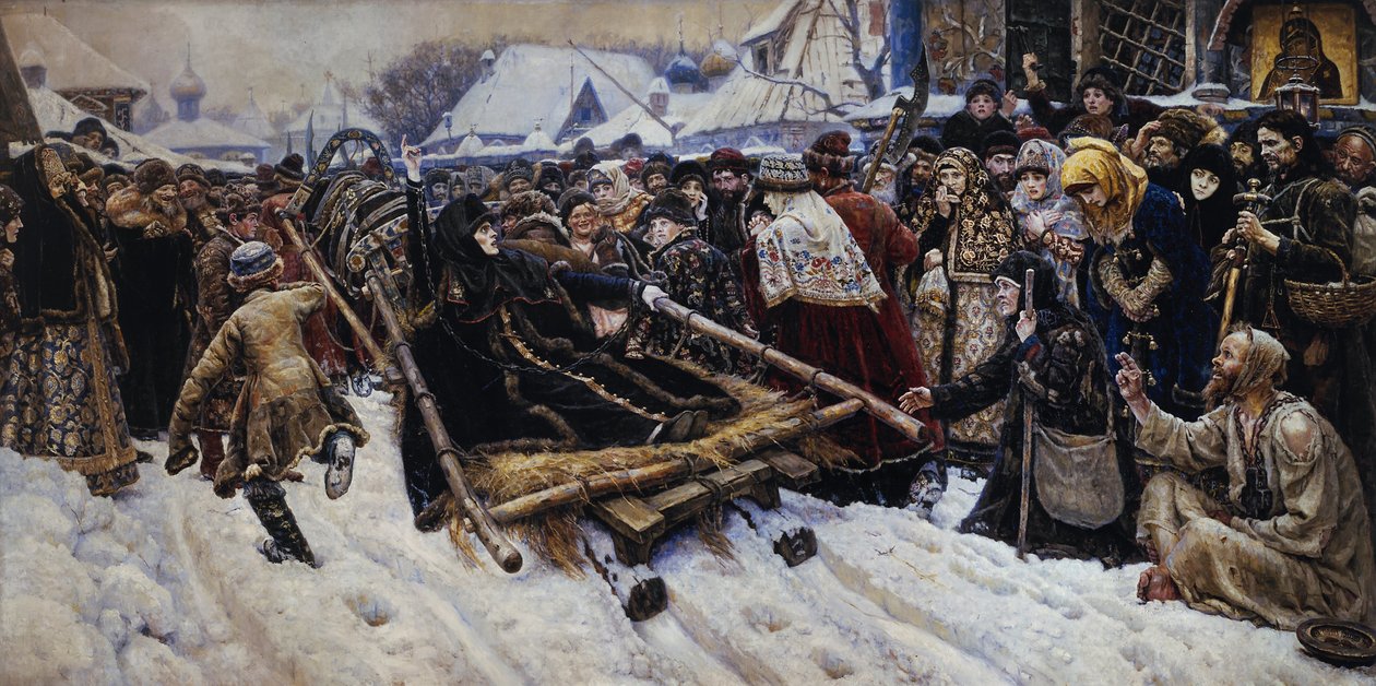 Boyar Morozova by Vasilij Ivanovic Surikov