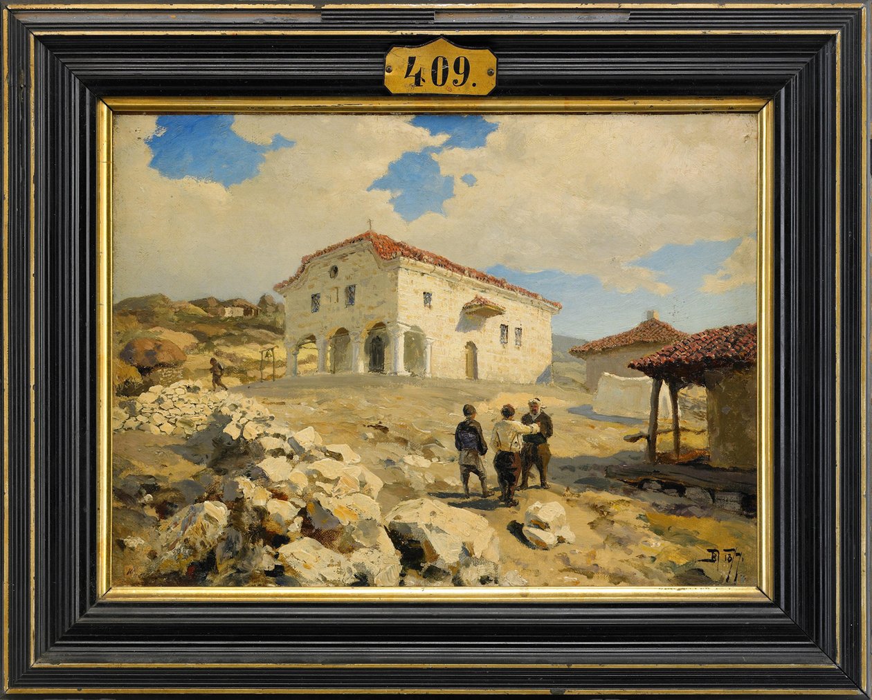 Balkanlarda Bir Kilise, 1877 by Vasilij Dmitrievich Polenov