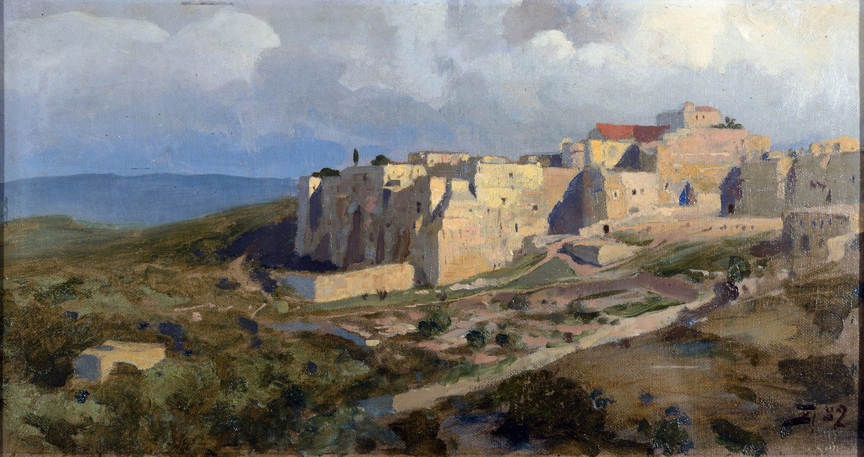 Bethleem ou Bethlehem - Bethlehem par Polenov, Vasily (Vasily, Vasily) Dmitrievich (1844-1927) by Vasilij Dmitrievich Polenov