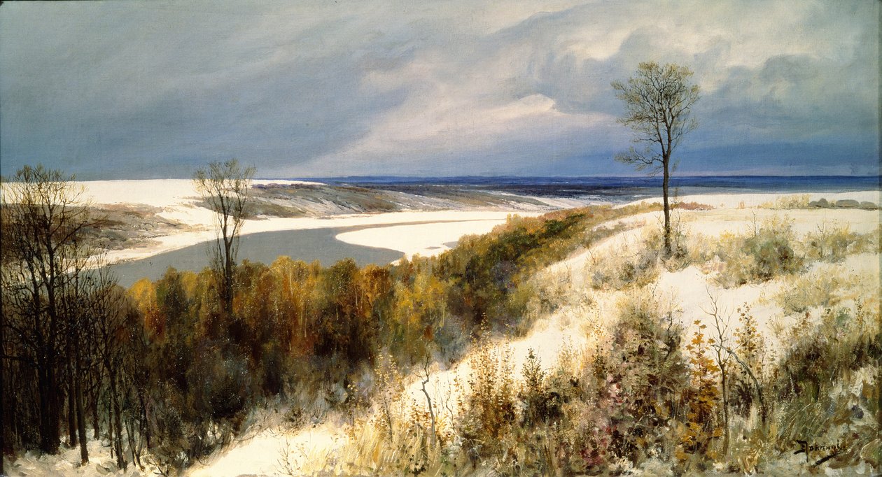 Erken Kar, 1891 by Vasilij Dmitrievich Polenov