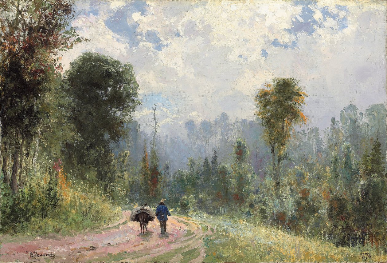 Orman Yolu, 1874 by Vasilij Dmitrievich Polenov