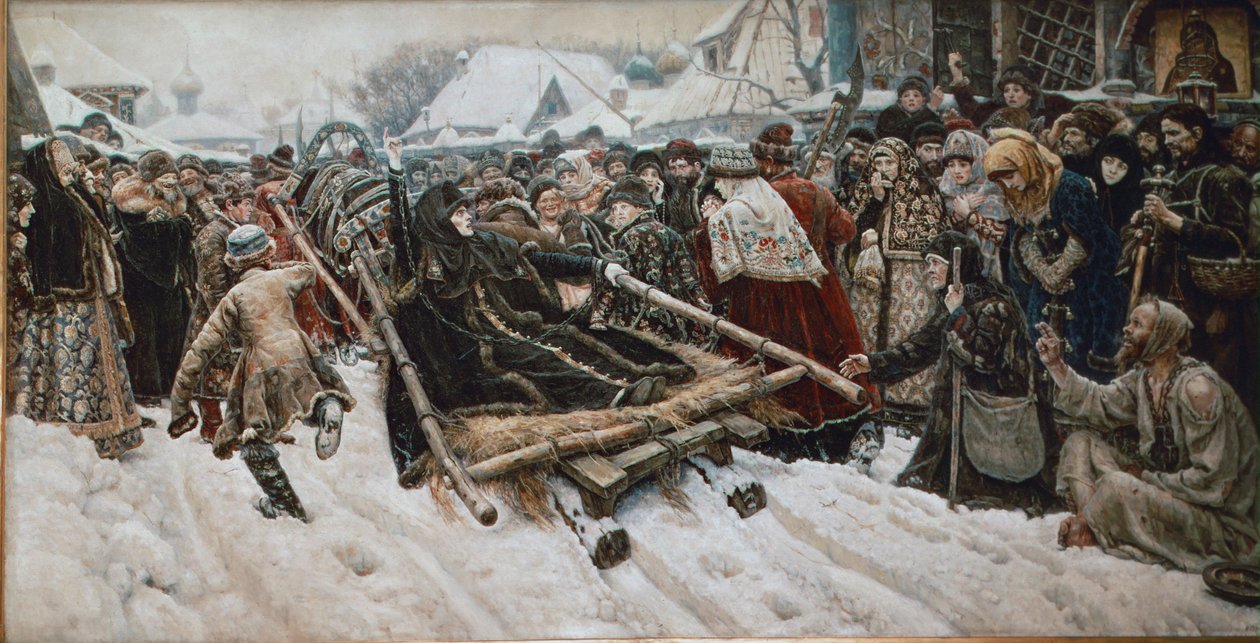 İnancı uğruna bir şehit by Vasilij Ivanovic Surikov