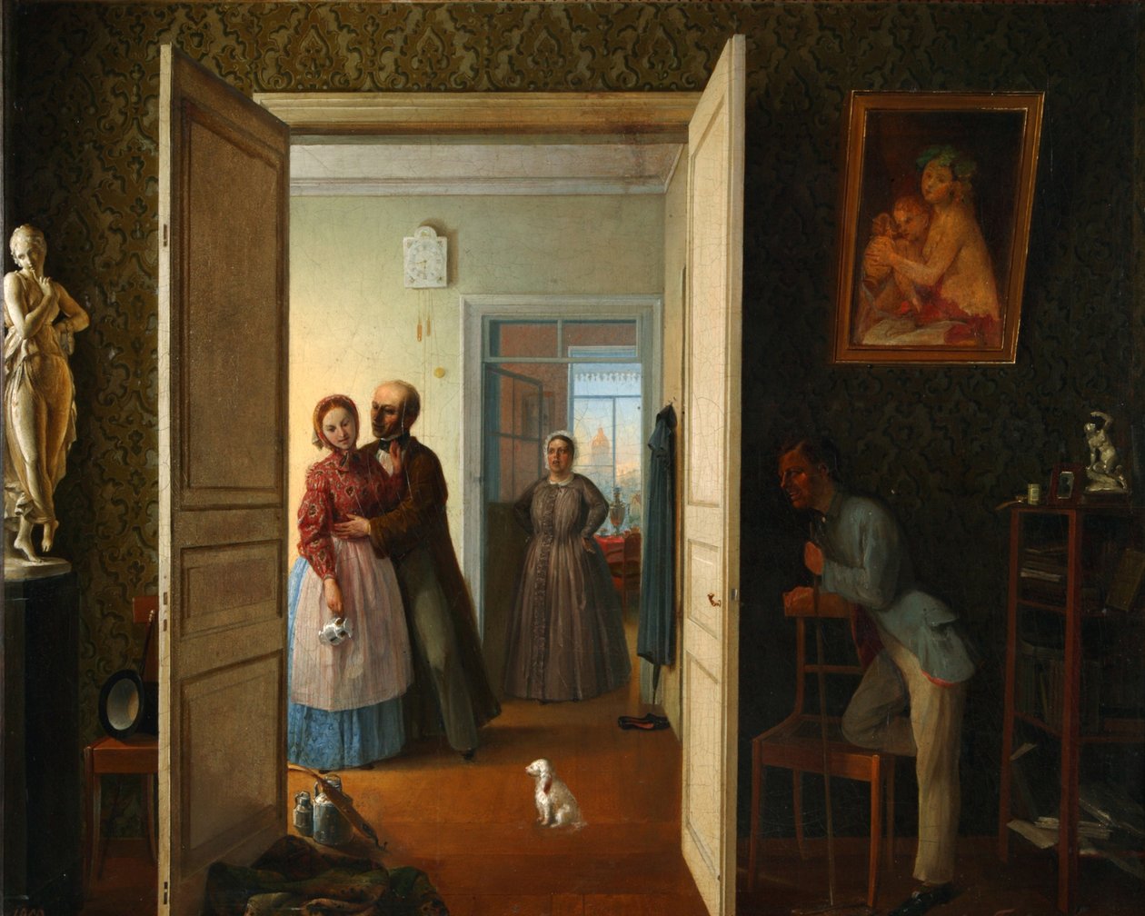 Başarısız Randevu, 1869 by Vasily Nikiforovich Bovin
