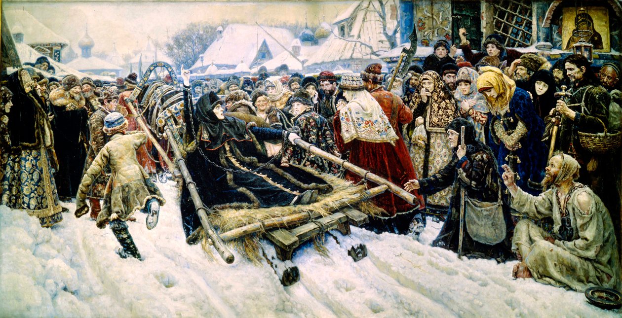 Boyarynya Morozova, 1887. by Vasily Surikov