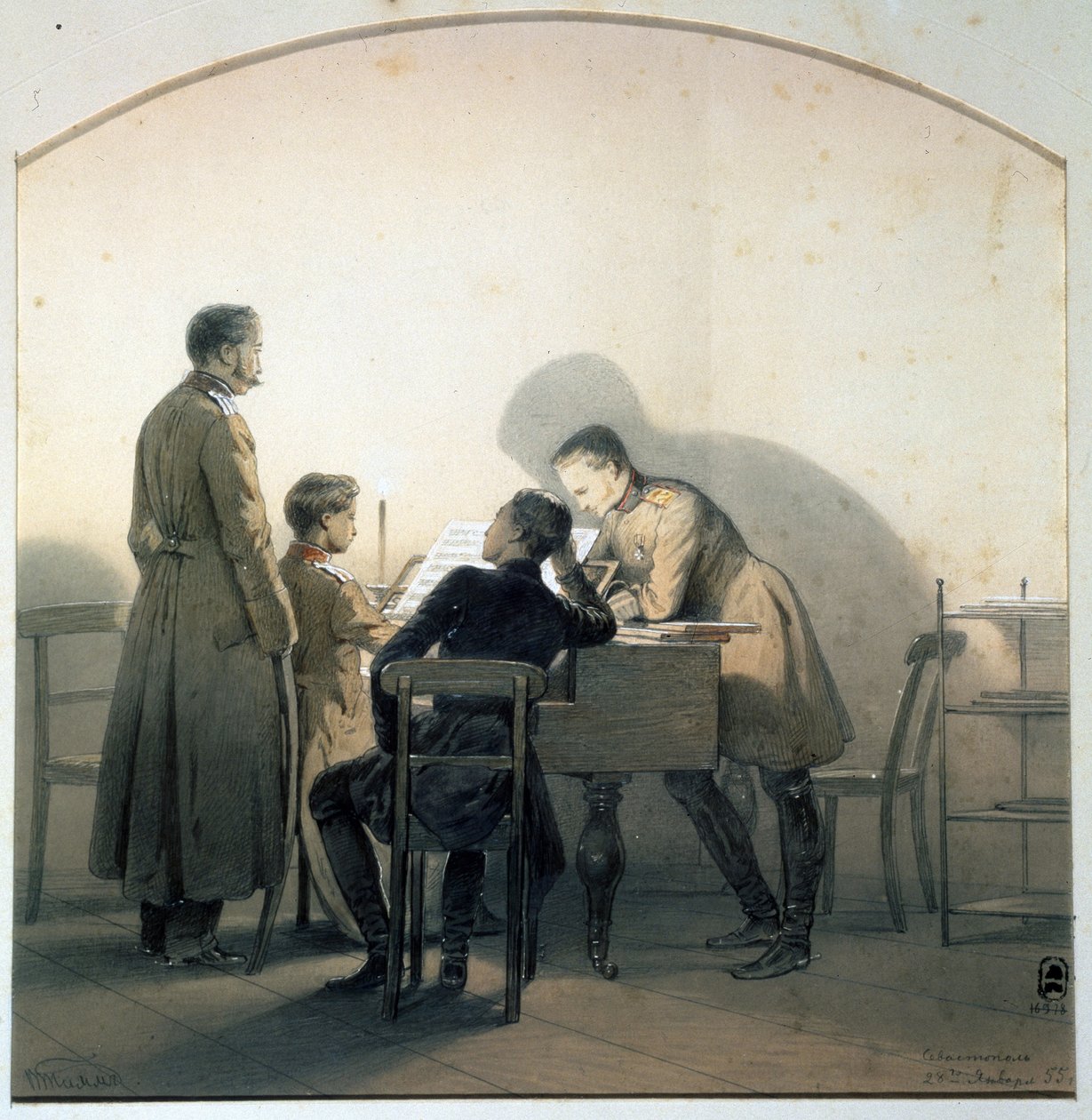 piyanoda, 1855 by Georg Wilhelm Timm