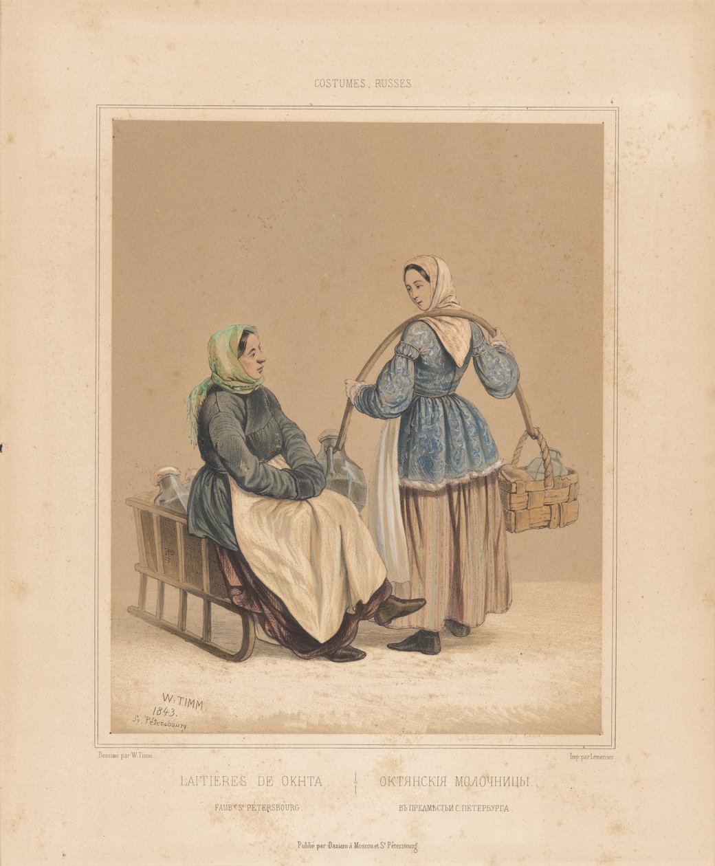 19. yüzyılın ortalarında Okhta