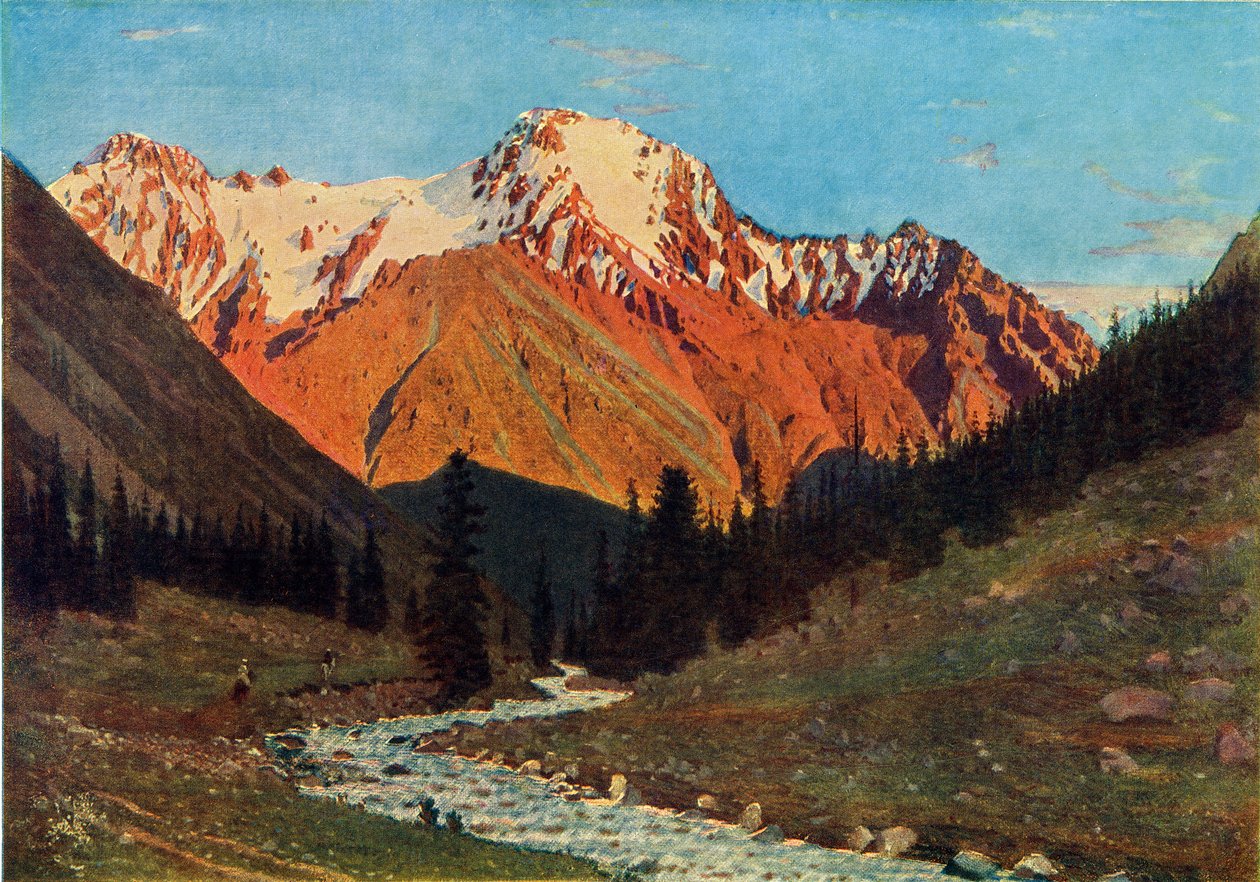 Dağ manzarası, 19. yüzyıl sonu, 1965. by Vasily Vereshchagin