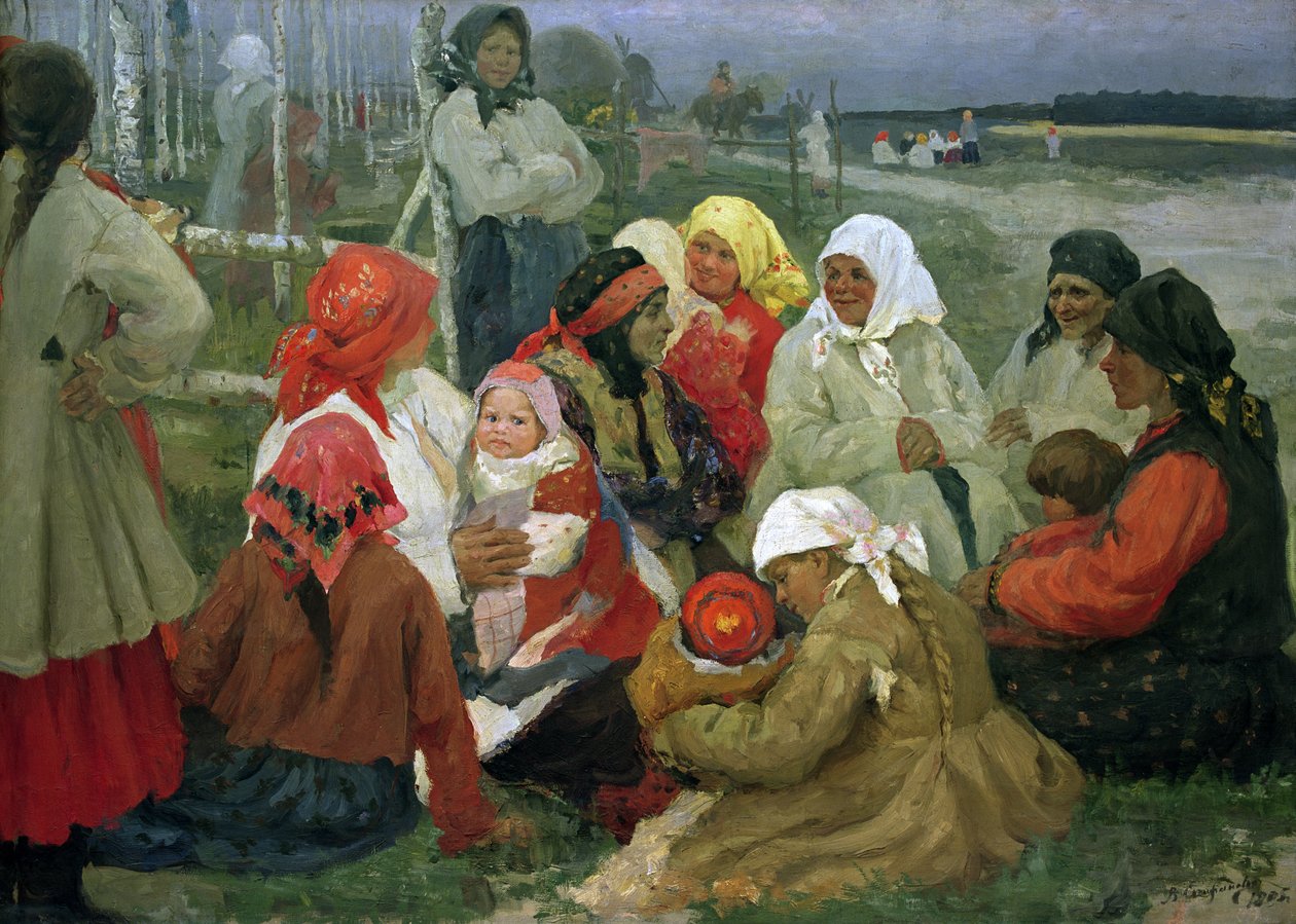 Köylü Kadınlar, 1905 by Vassa Epifanova