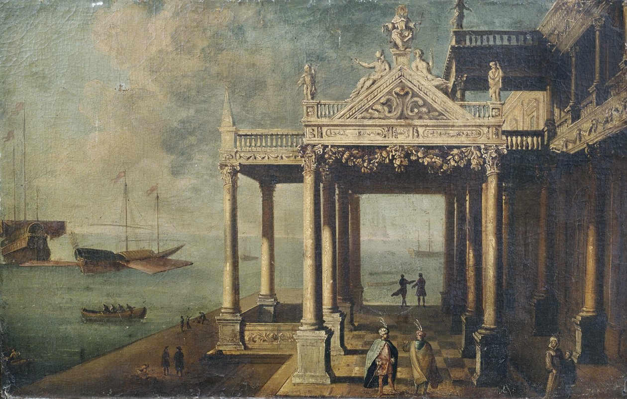 Mimari capriccio by Venetian