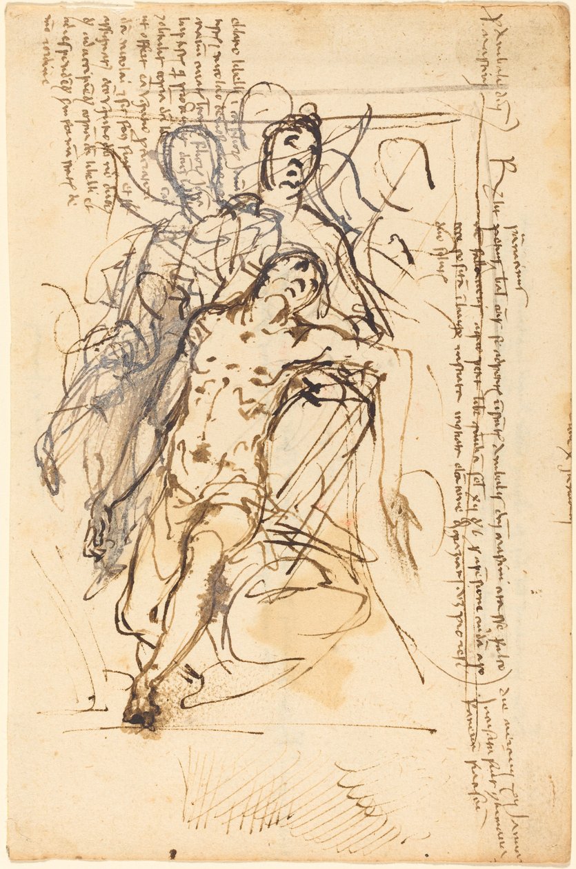 Pieta by Venetian 17th Century