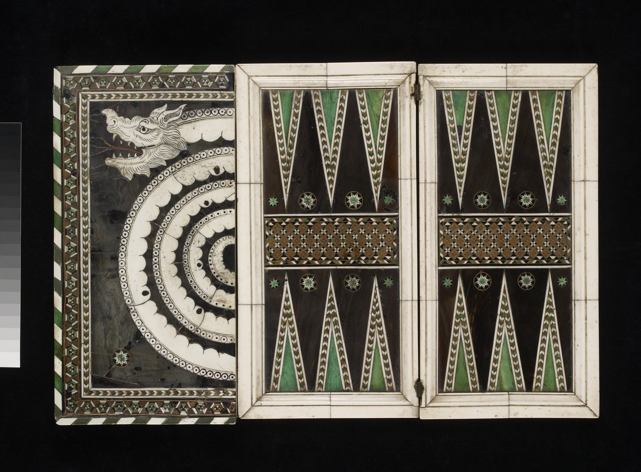 Gezici oyun tahtası (tahta, kemik, boynuz) by Venetian School