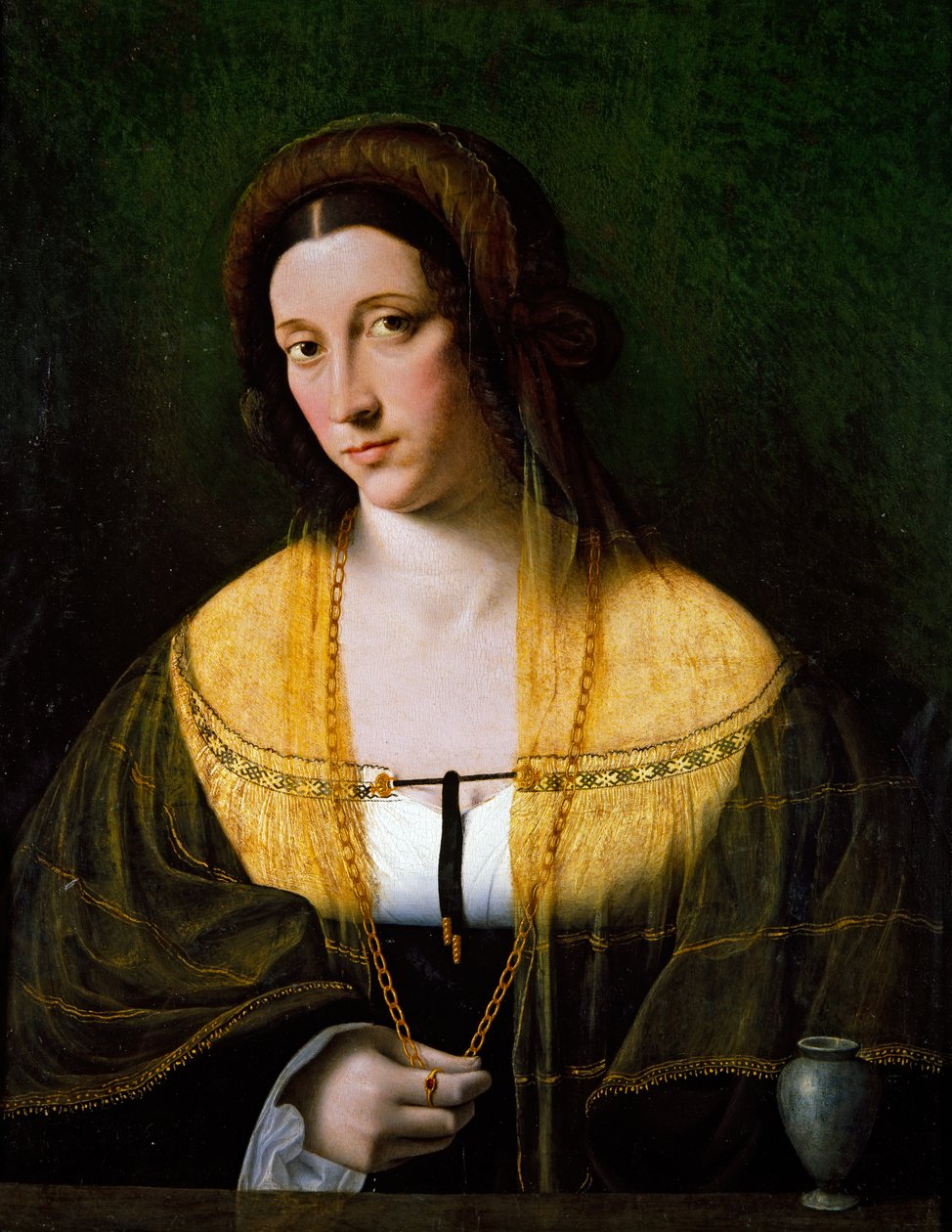 Bir Bayanın Portresi by Veneto Bartolomeo