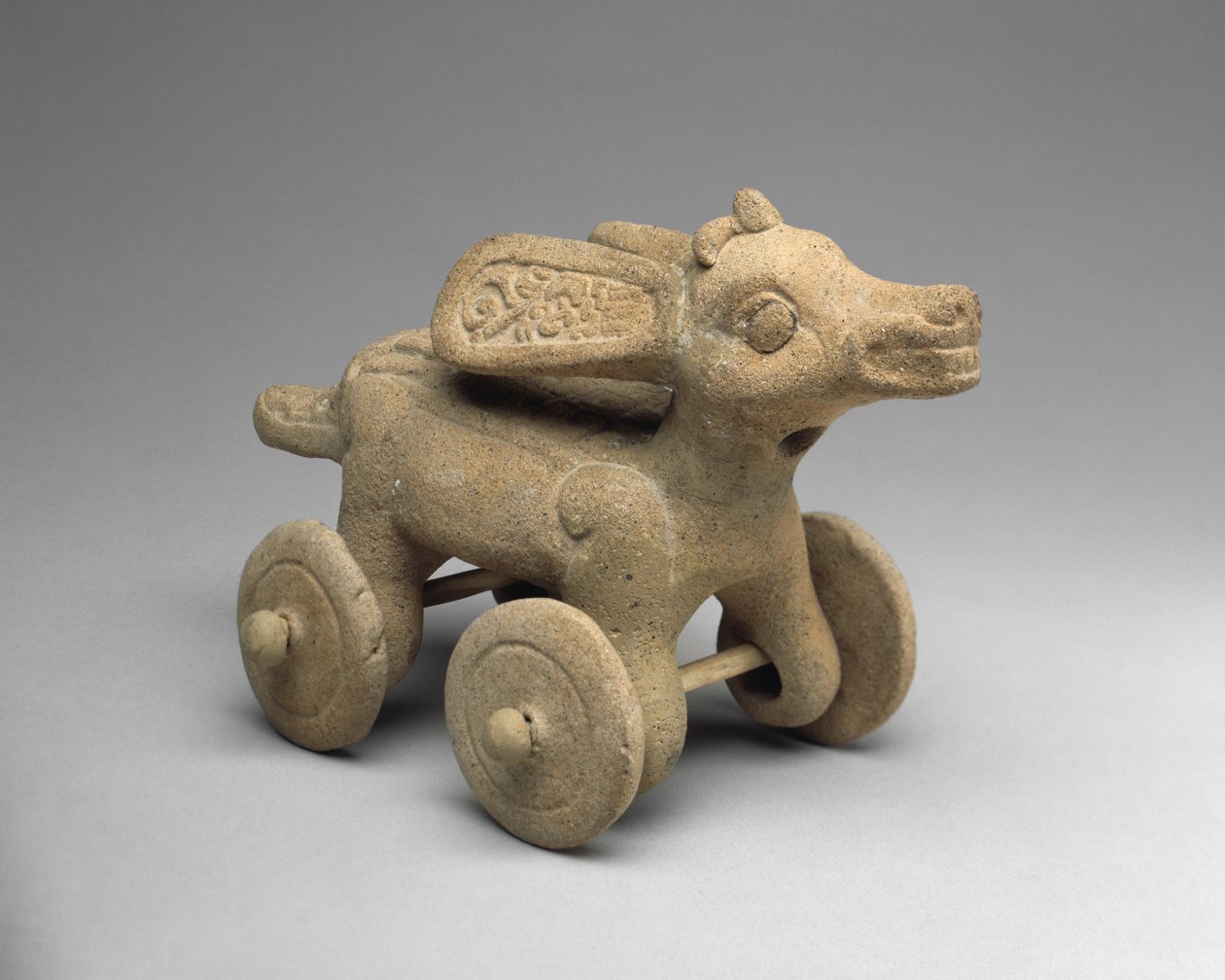 Tekerlekli Geyik, MS 300-900 (toprak çanak çömlek) by Veracruz Veracruz