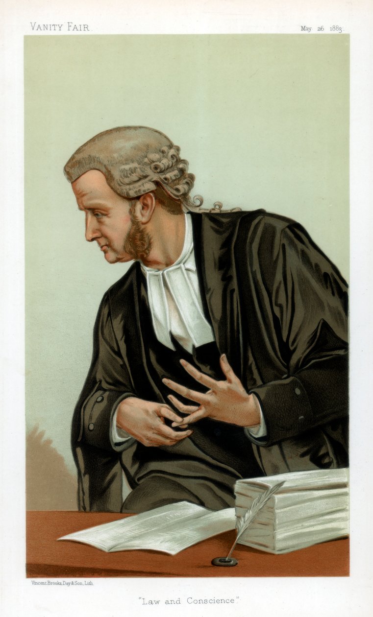 'Hukuk ve Vicdan', 1883. by Verheyden