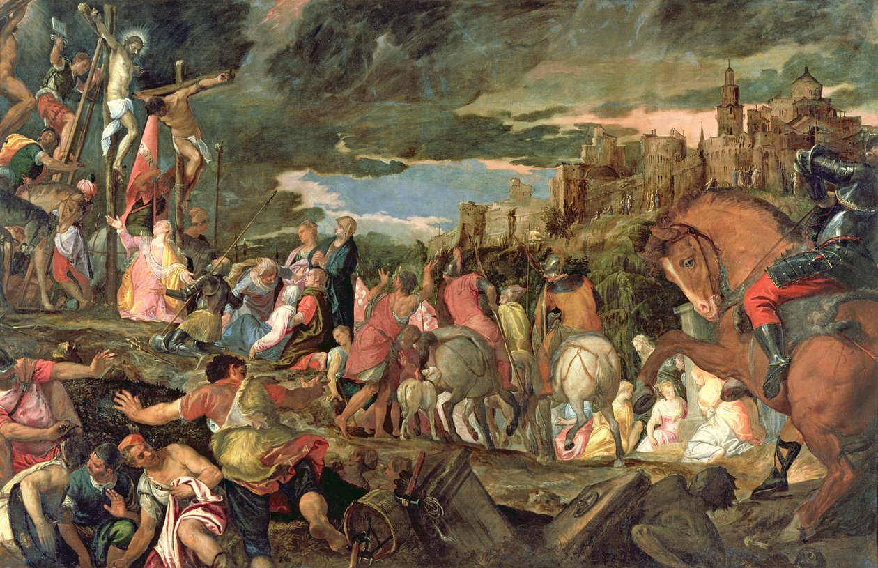 ಶಿಲುಬೆಗೇರಿಸುವಿಕೆ by Paolo Veronese