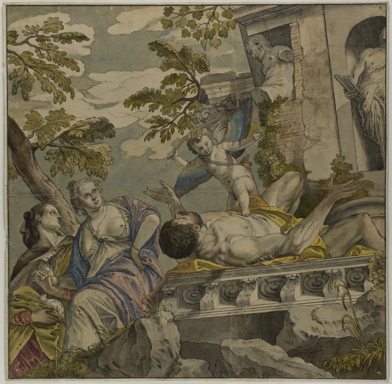 Aşk Alegorisi: Scorn by Veronese