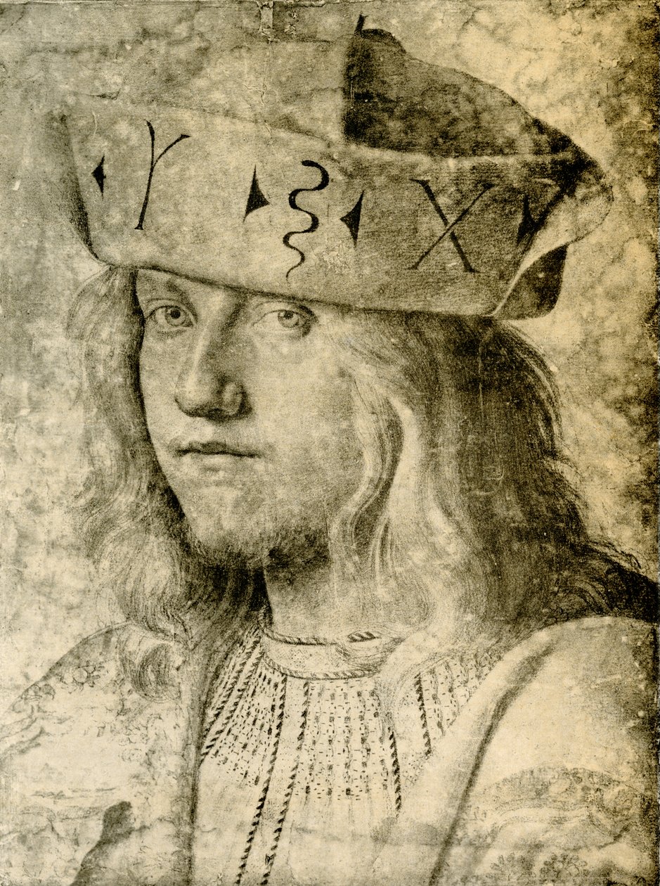 Bir kap ile genç asilzade by Veronese School Veronese School