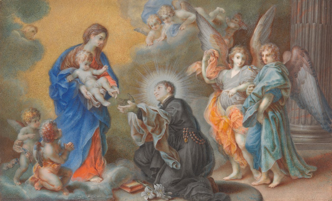 Madonna ve Saint Louis Gonzaga