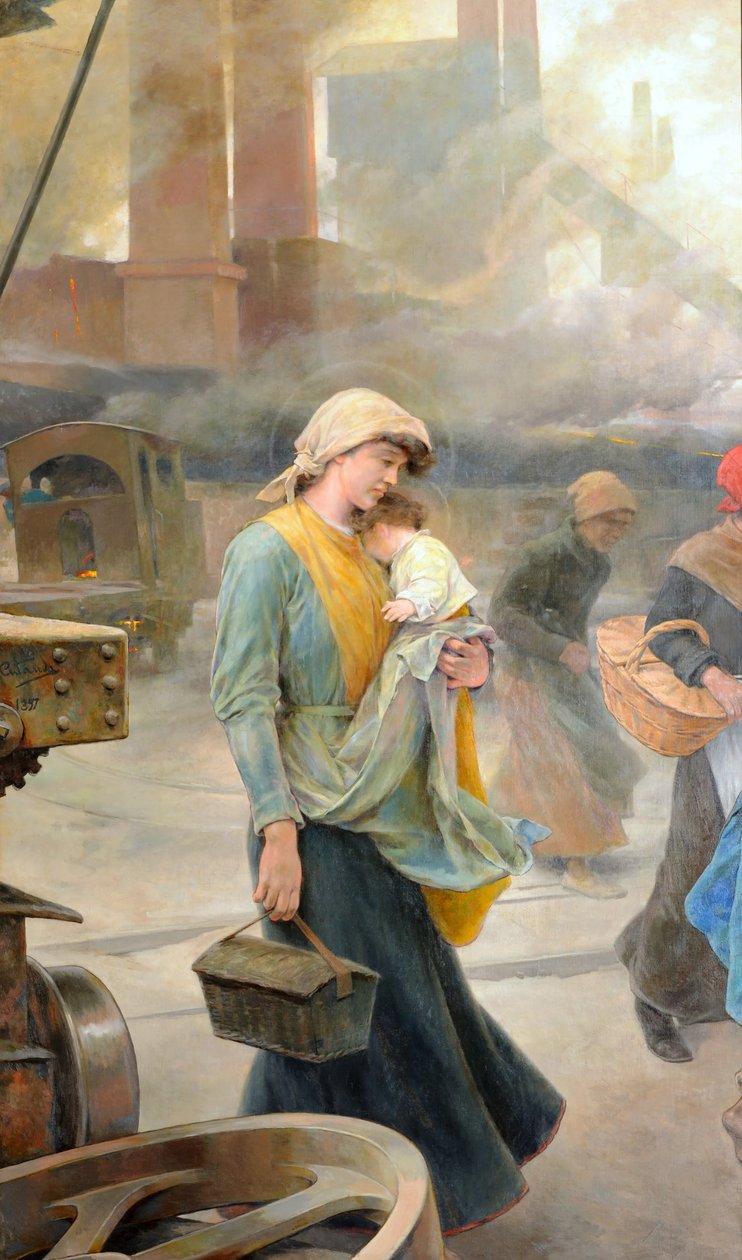 İllüzyon veya Çalışan Bakire by Vicente Cutanda y Toraya