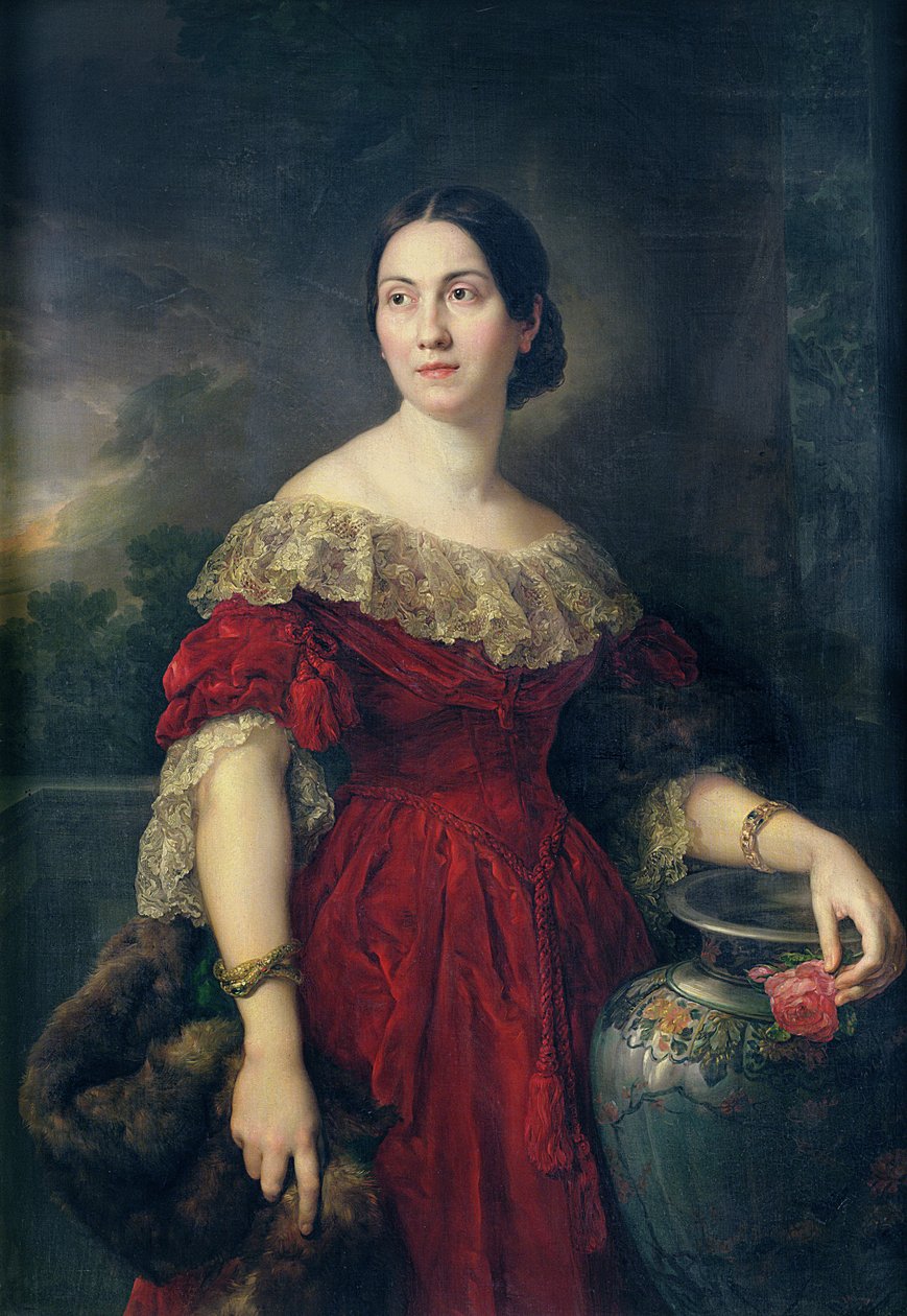 Bayan Aaron Vail (Emilie Salles) 1842 (çift için 149700