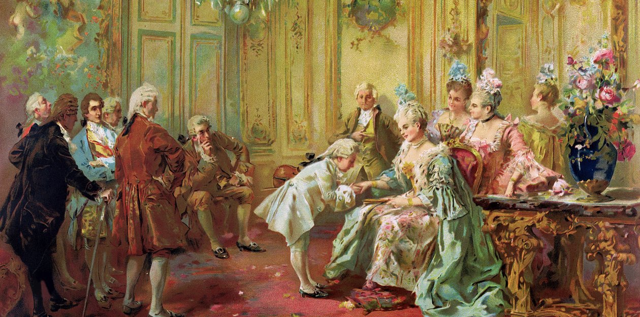 Wolfang Amadeus Mozart (1756-1791) Madame (Markiz) de Pompadour
