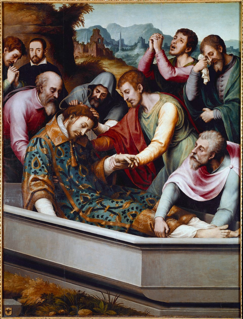 Aziz Stephen Mezarı, Christian Şehit (tuval üzerine yağlı boya by Vicente Juan (c.1510 79) Macip
