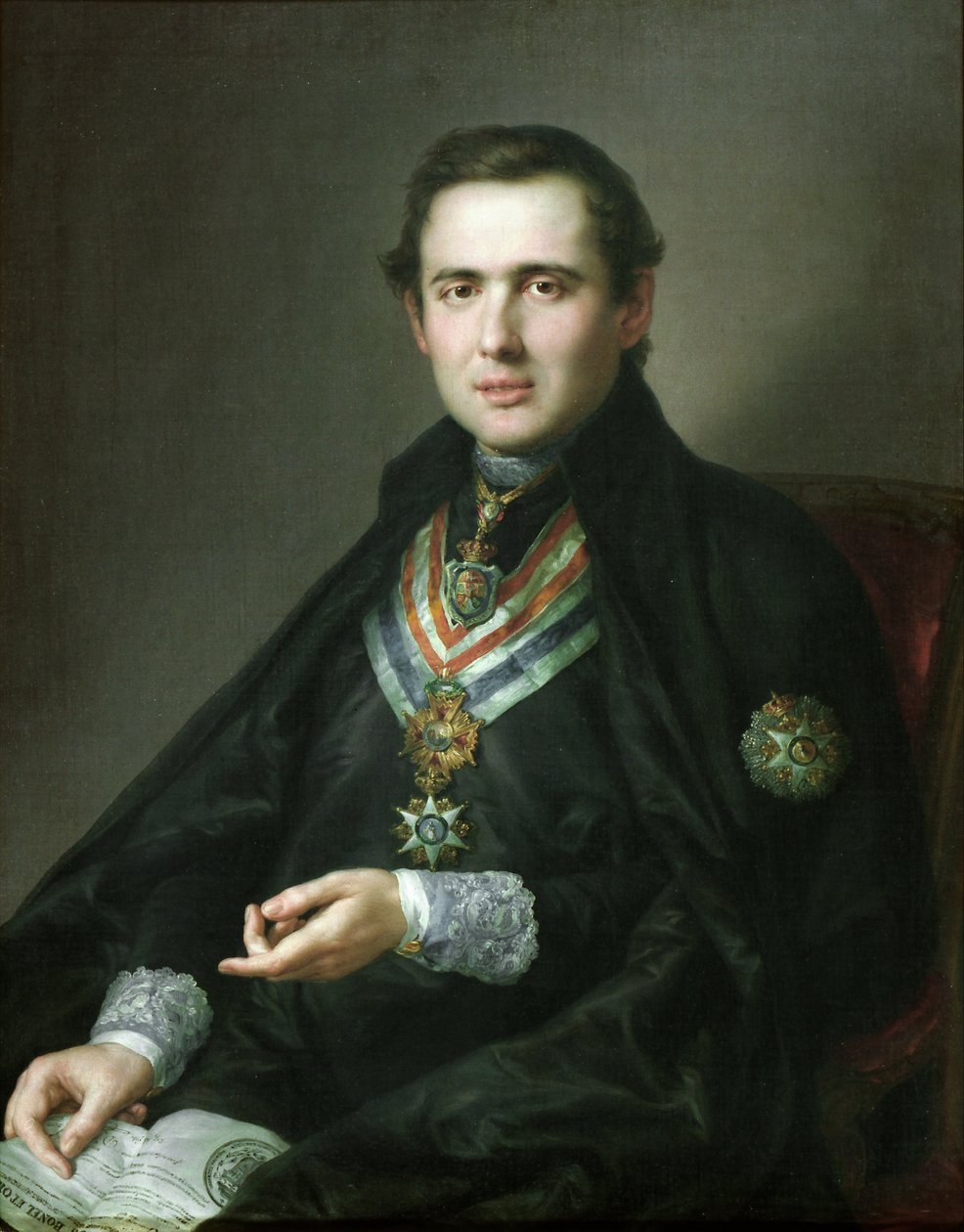 Juan Gutierrez de Leon, Rahip Leon by Vicente López Portaña