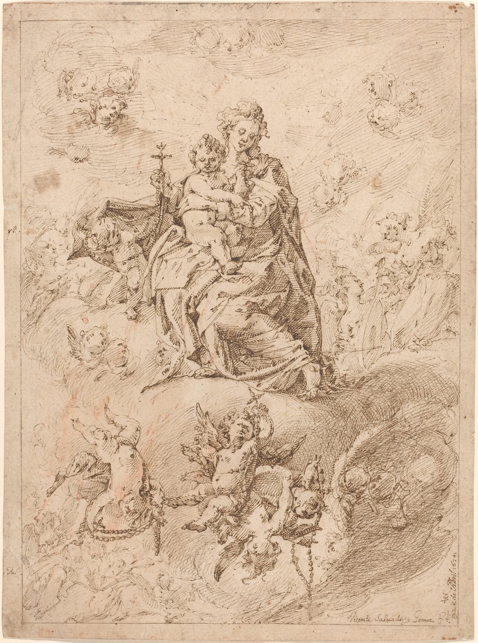 Tesbih Madonna by Vicente Salvador Gómez