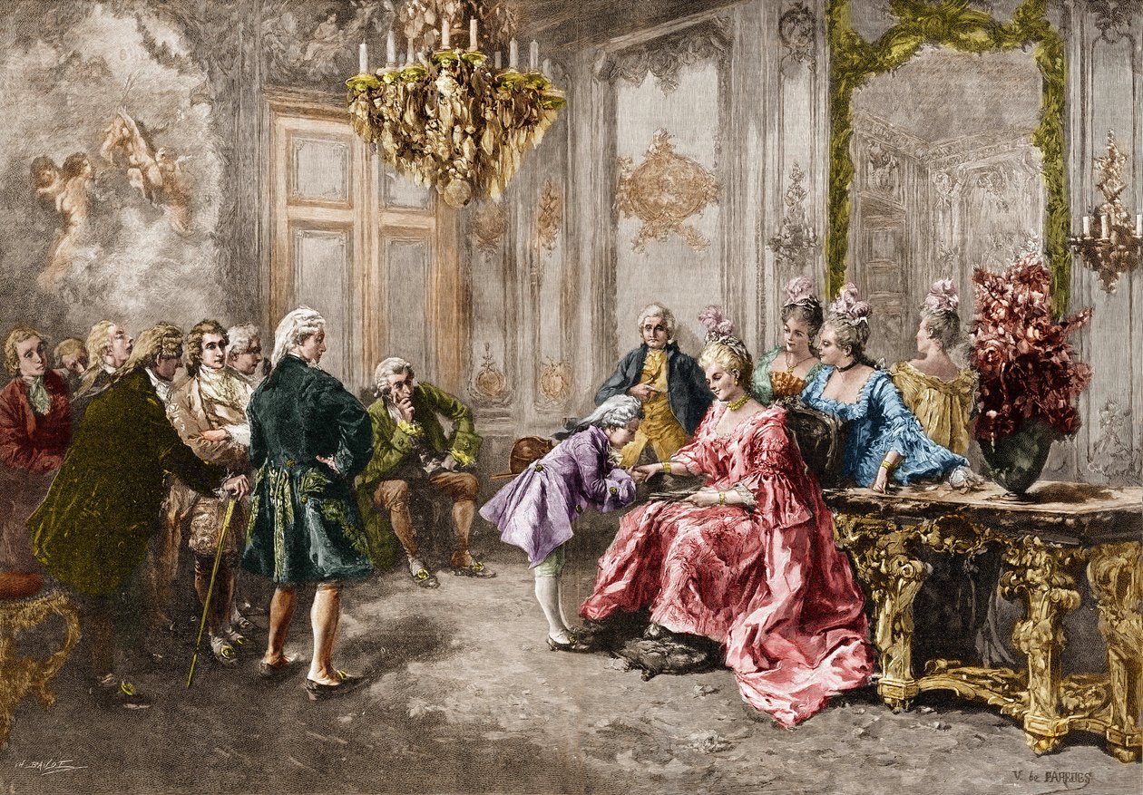 Wolfgang Amadeus Mozart (1756-1791) Madame (Markiz) de Pompadour