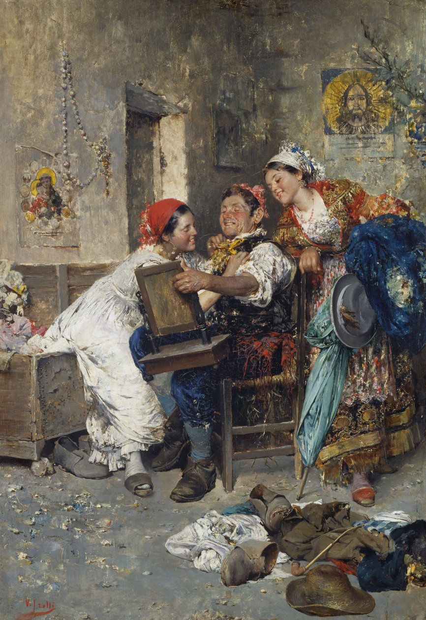 Çingeneler, iki kadınlı adam by Vicenzo Irolli
