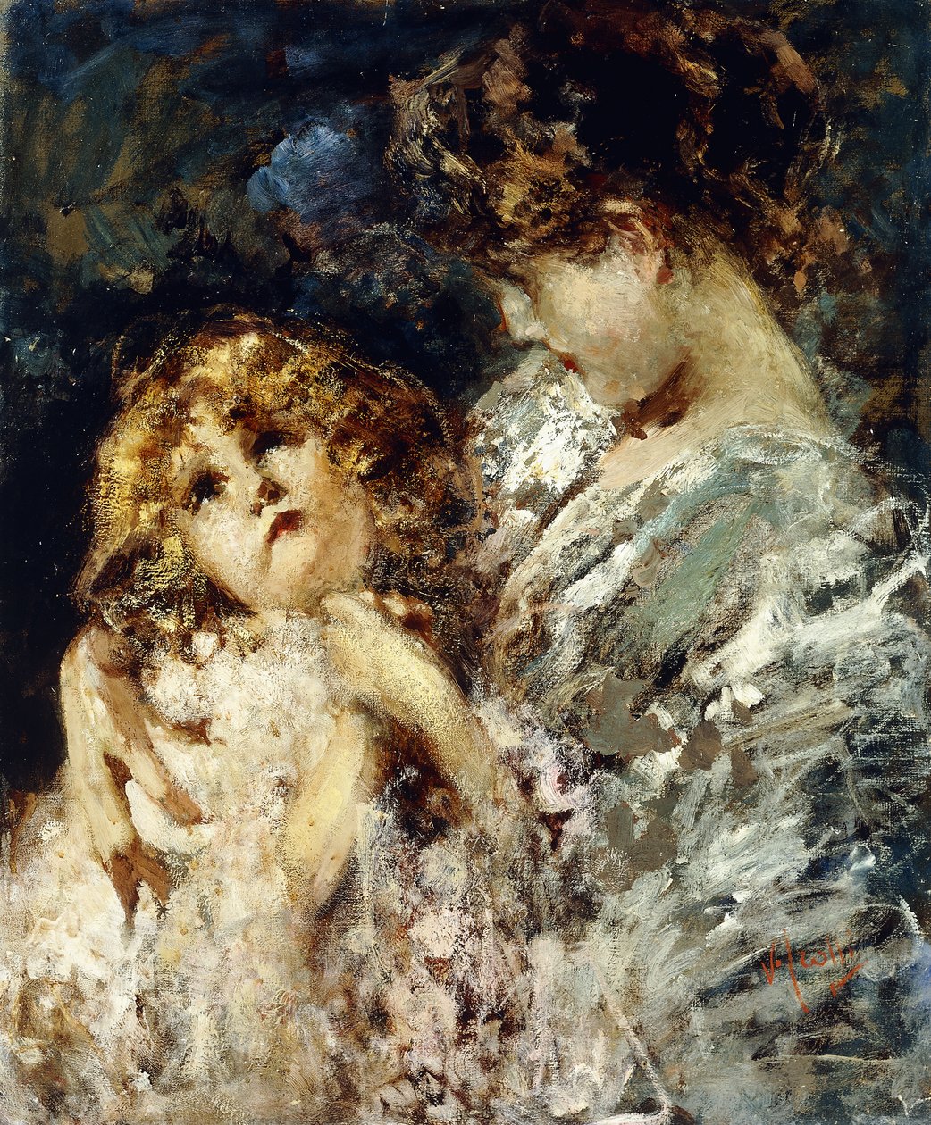 Anne ve Çocuk by Vicenzo Irolli