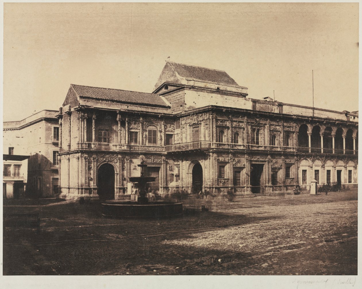 Belediye Binası, Sevilla, 1853. by Vicomte Joseph Vigier