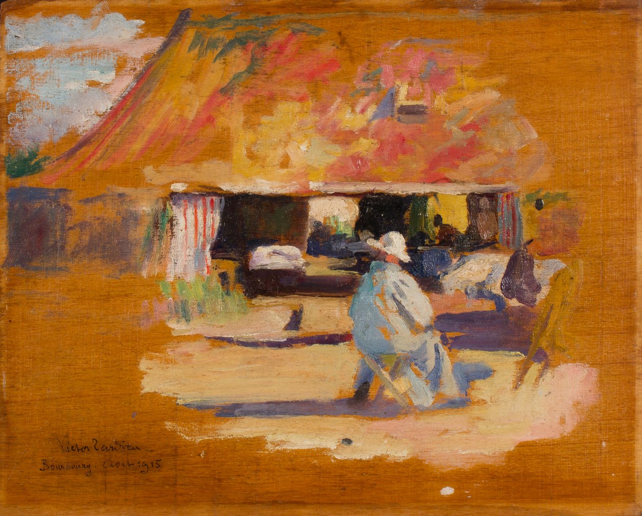 Bourbourg 1915 by Victor Francois Tardieu