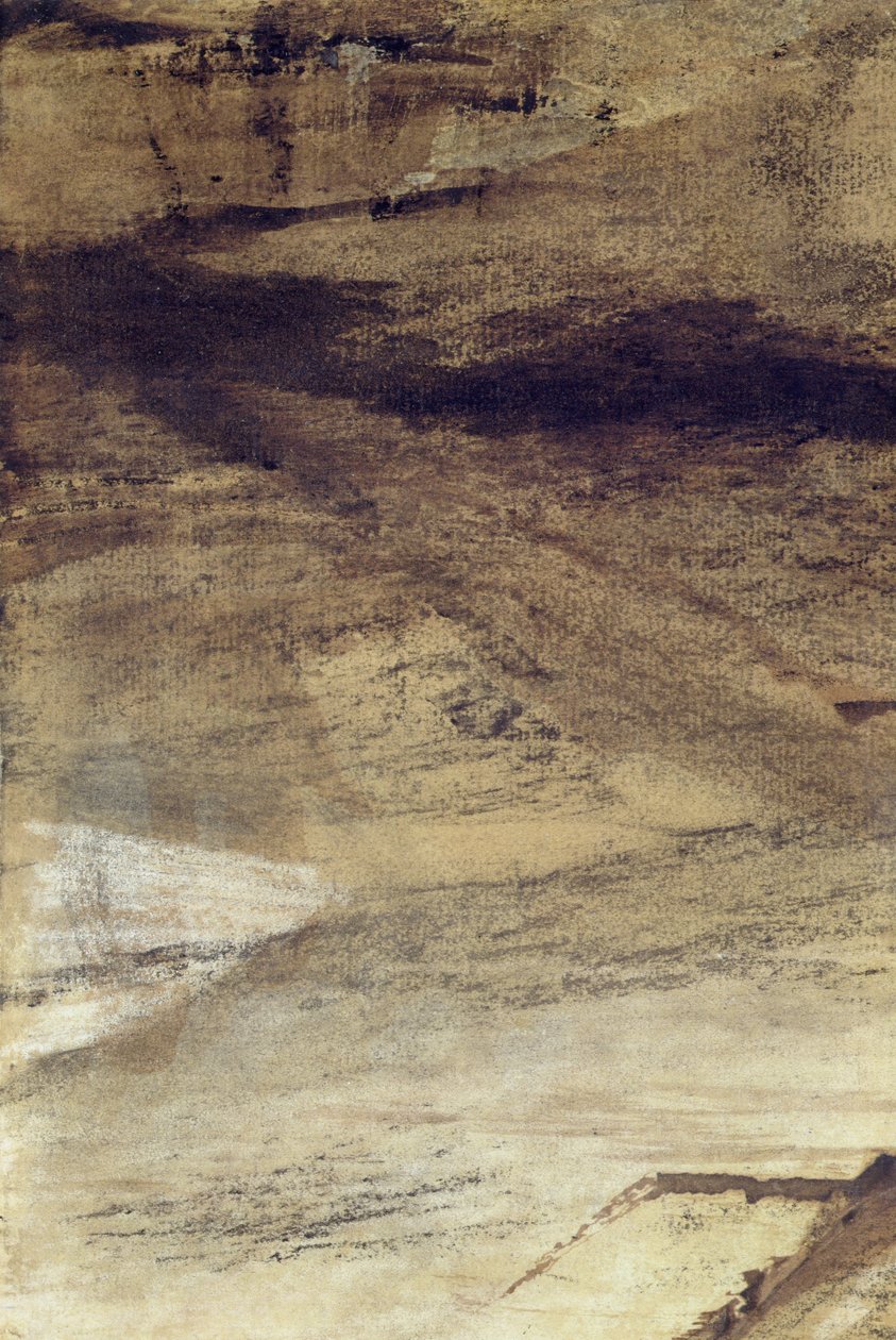 İsimsiz, 1850 (kağıt üzerine kahverengi Hint mürekkebi) by Victor Hugo