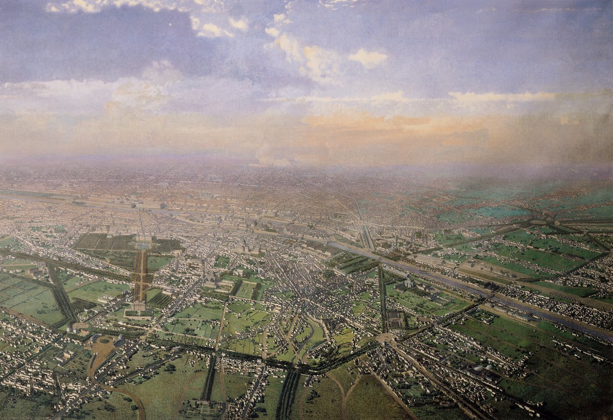 Sıcak hava balonundan Paris