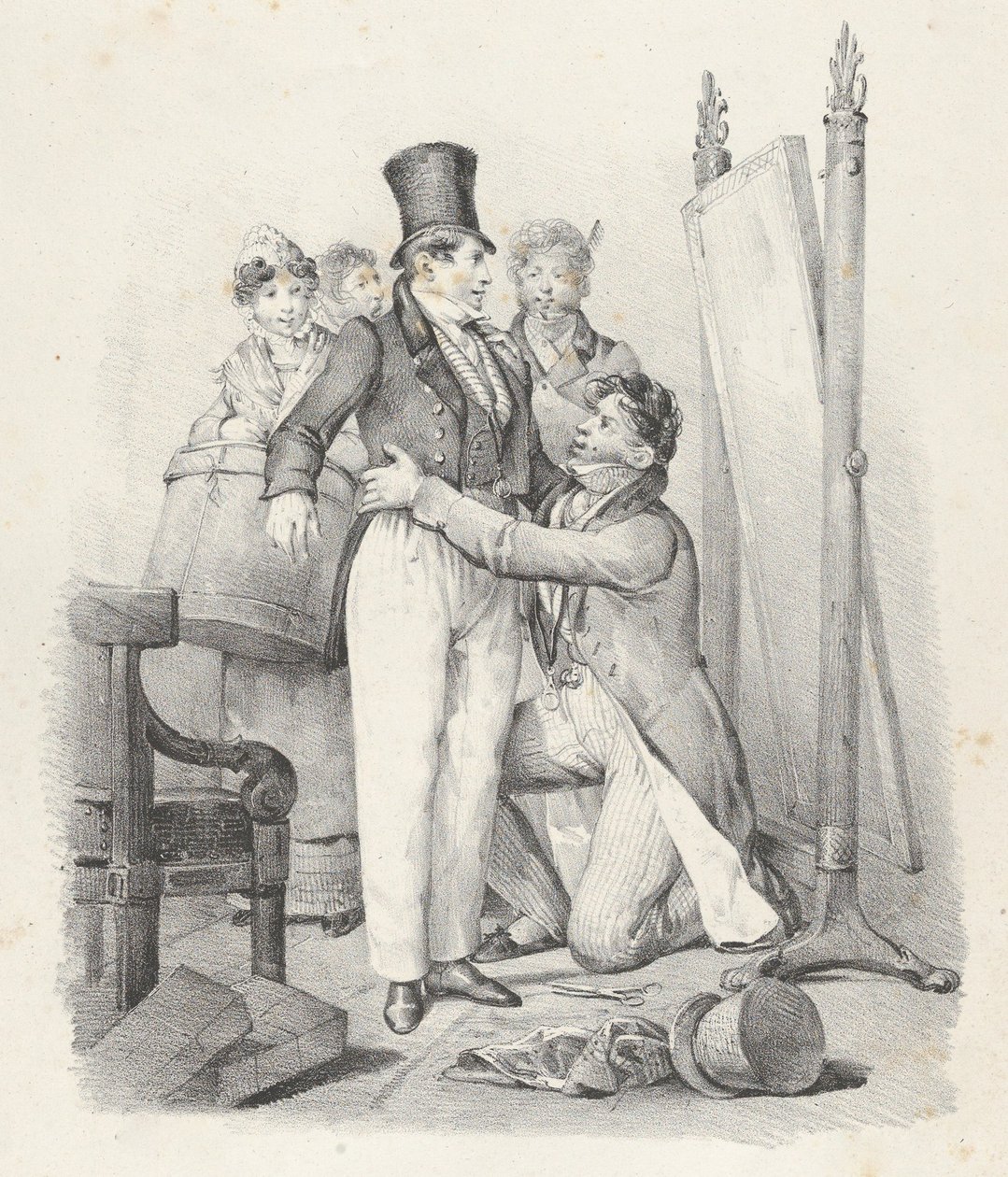 Çatlak. II: Artık kendimi tanımıyorum Kendimi Artık Tanımıyorum, 1824. by Victor Adam