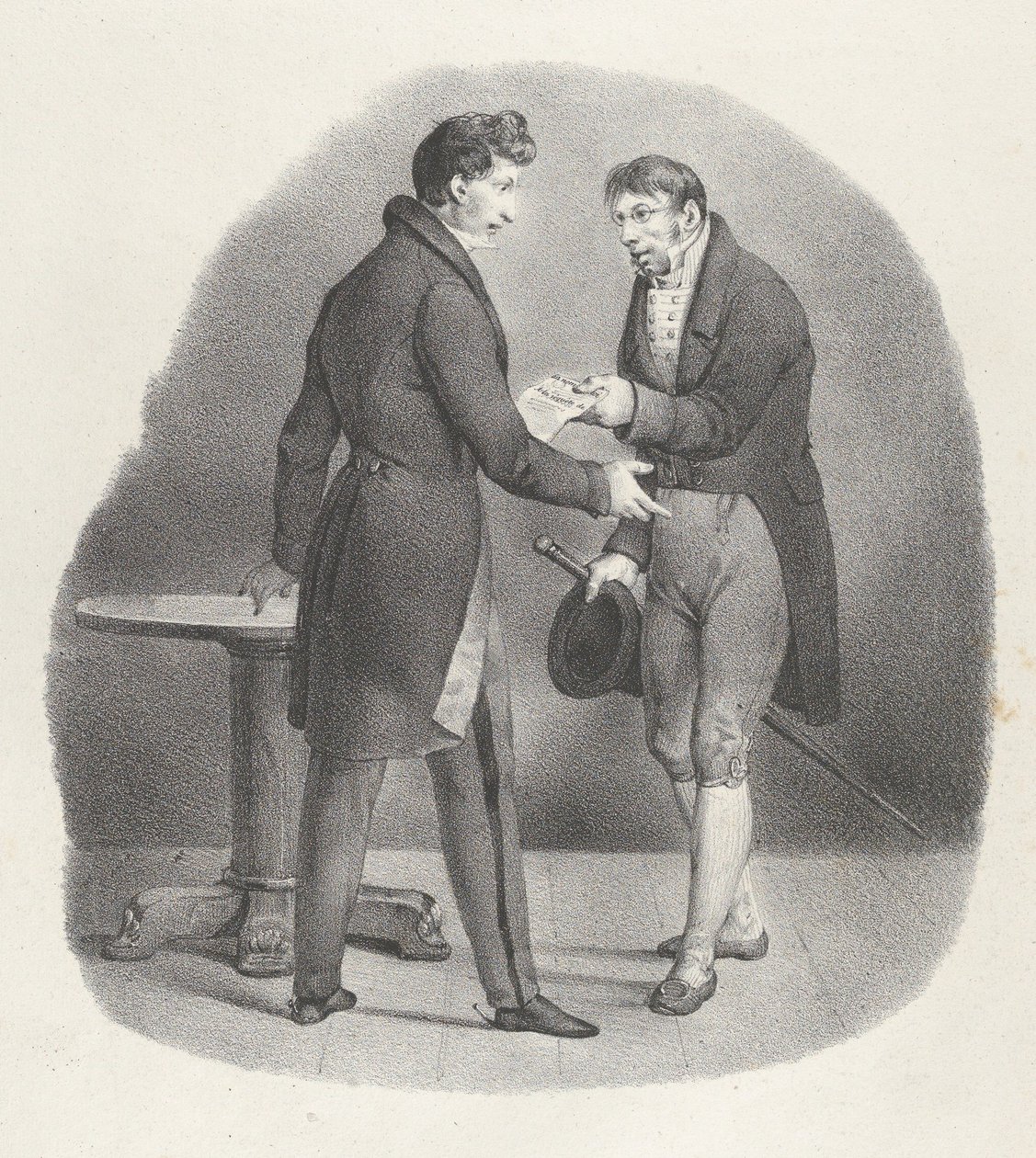 Çatlak. XII: Düşündüğüm kadar biliyordum, 1824. by Victor Adam