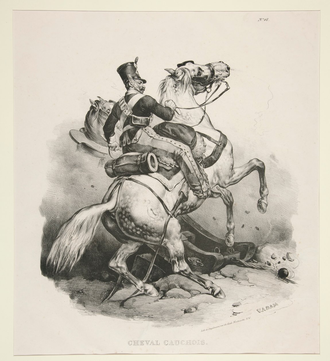 Cauchois atı by Victor Adam